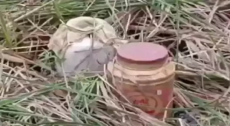 இரு வெவ்வேறு இடங்களில் மீட்கப்பட்ட  மோட்டார் குண்டுகள் 