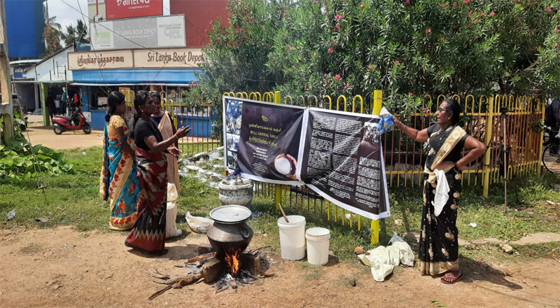 முள்ளிவாய்க்கால் கஞ்சி வழங்கும் செயற்பாடு யாழ்ப்பாணத்தில் இடம்பெற்றது.!!