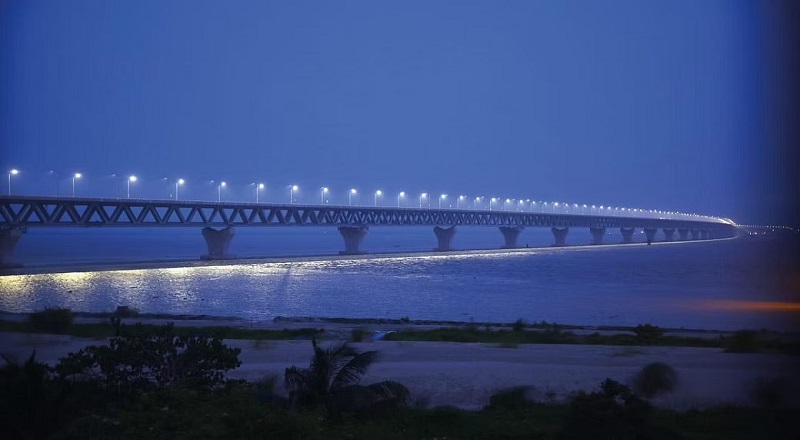 பங்களாதேஷின் மிக நீளமான ரயில் பாலம்  - திறந்த பிரதமர் ஷேக் ஹசீனா