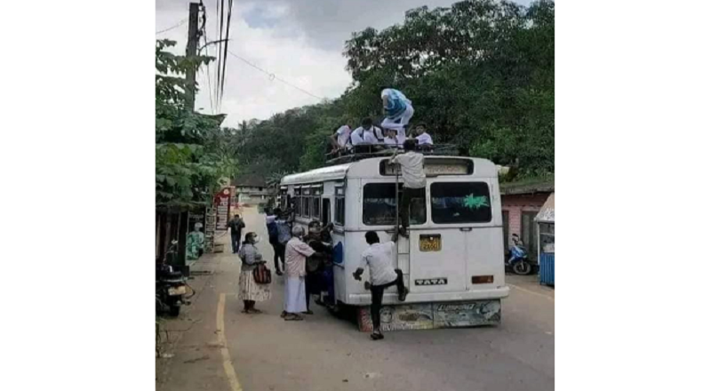 ஆபத்தான பயணத்தில் மாணவர்கள் இந்தியாவாக மாறும் இலங்கை