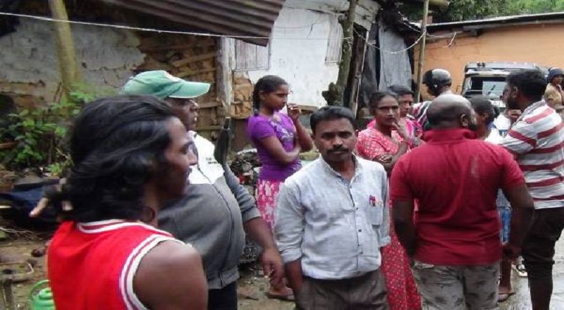 ஹட்டன்-டிக்கோயா தோட்டத்தில் இன்று காலை ஏற்பட்ட திடீர் தீ விபத்து 