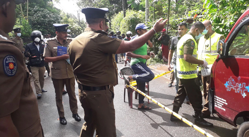 இளநீர் வியாபாரியின்  தலையில் துப்பாக்கிச் சூடு:  பொலிஸார் தீவிர  விசாரணை 