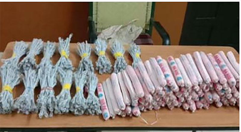 யாழில் வீடொன்றிலிருந்து ஜெலட்டின் குச்சிகள் மீட்பு