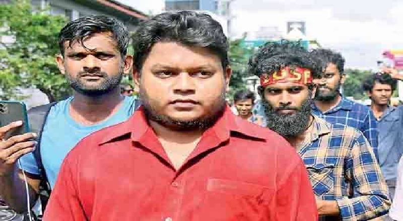 அடிப்படை உரிமை மீறல் மனுவை தாக்கல் செய்த பல்கலைக்கழக மாணவர் ஒன்றியத்தின் அழைப்பாளர் வசந்த முதலிகே!