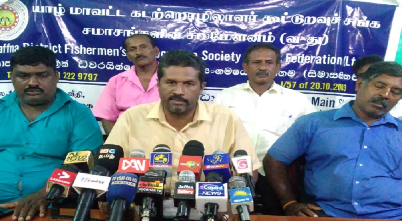 வடக்கில் சட்டவிரோத மீன்பிடி முறைகள் நிறுத்தப்படாவிட்டால்  முடக்கி மாபெரும் போராட்டம்