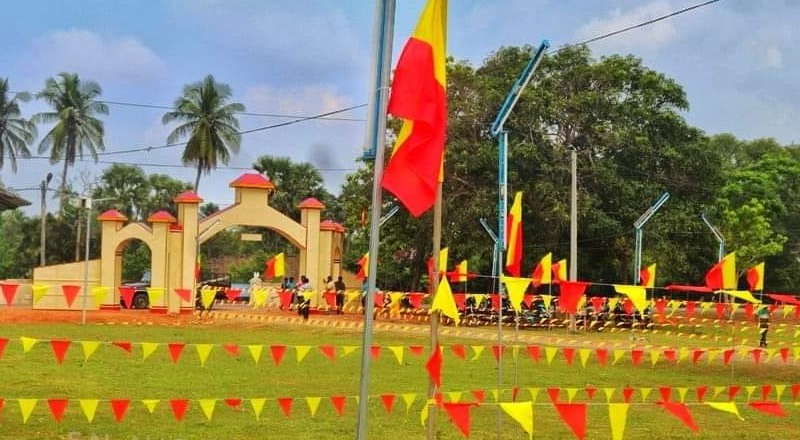 கண்ணீர் காணிக்கைக்கு தயாராகிறது கிளிநொச்சி கனகபுரம்  மாவீரர் துயிலுமில்லம்