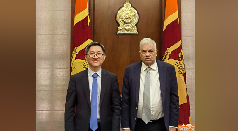 இலங்கைக்கான சீனத் தூதரகத்தின் பிரதிக்கும் ஜனாதிபதிக்கும் இடையில் சந்திப்பு! 