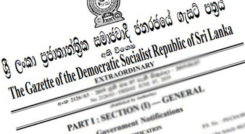 மூன்று முக்கிய சேவைகளை அத்தியாவசிய சேவையாக்கும் வர்த்தமானி வெளியீடு!