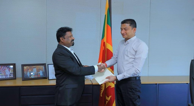முதலீட்டு ஊக்குவிப்பு இராஜாங்க அமைச்சின், கனடாவுக்கான  நாட்டின் பிரதிநிதியாக இளம் வர்த்தகர் ஆனந்தம் நியமிப்பு 
