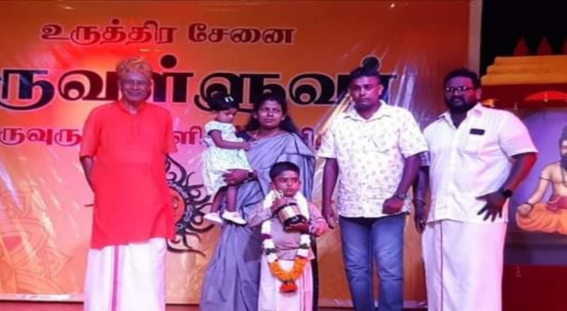 யாழில் முதன் முறையாக 5 வயதுச் சினுவனுக்கு ஈழத்து ஞானக் குழந்தை விருது