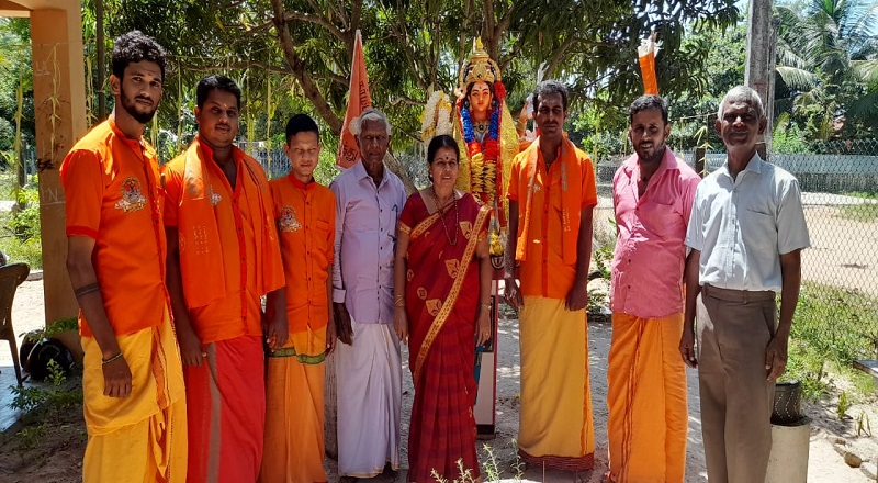 ஆதிலிங்கேஷ்வரர் ஆலய விவகாரம் - யாழில் வெடித்தது போராட்டம்