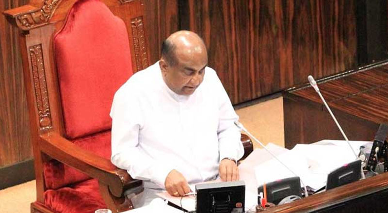 மத்திய வங்கி சட்டமூலம்;   அரசியலமைப்புக்கு முரணாக இல்லை! சபாநாயகர் 