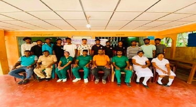 புலம்பெயர் உறவுகளின்  நிதி அனுசரணையில் உரும்பிராய் உதவும் நண்பர்கள் அமைப்பால் நடைபெற்ற குருதிக் கொடை நிகழ்வு   