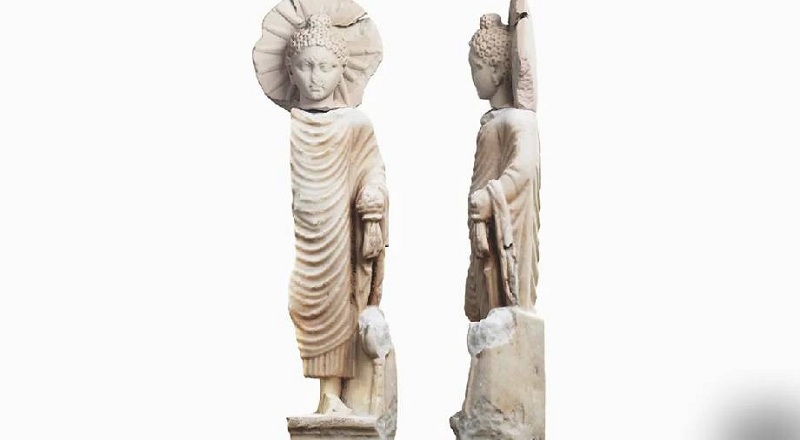 எகிப்தின் பண்டைய துறைமுகத்தில் இருந்து மீட்கப்பட்ட புத்தர் சிலை