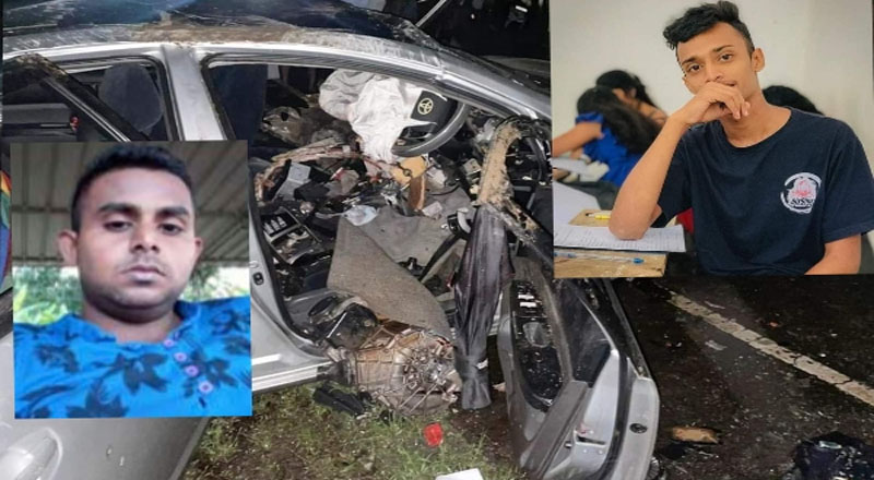பயங்கர விபத்து: இராணுவ சிப்பாயும் இளைஞனும் பலி
