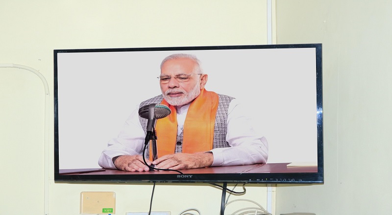 உள்ளூர் உற்பத்தியின் வளர்ச்சி நாட்டின் பொருளாதார வளர்ச்சி ; இந்தியப் பிரதமர் மோடி வலியுறுத்தல் - யாழ். கொழும்பு தூதுவராலயங்களும் பங்கேற்பு