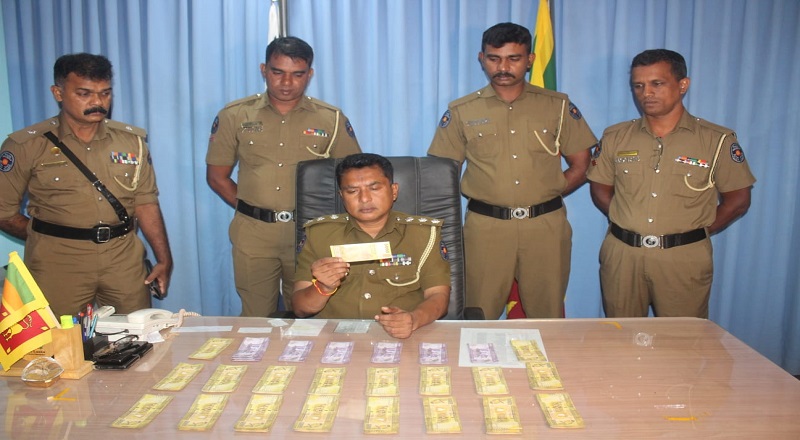 12 லட்சம் பெறுமதியான போலி நாணயத்தாள்களுடன் இருவர் கைது