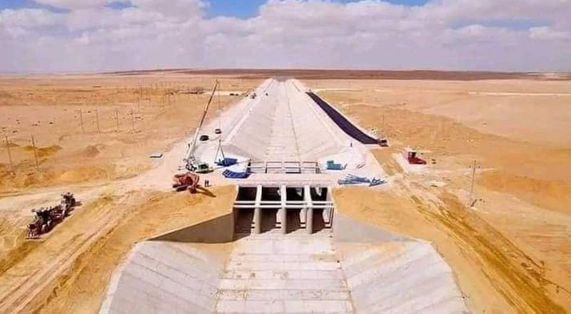 மனித வலுவால் உருவாக்கப்படும் உலகிலேயே மிக நீளமான நதி