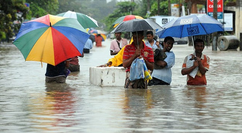 சீரற்ற காலநிலையால் கடந்த 5 நாட்களில் 6500 பேர் பாதிப்பு