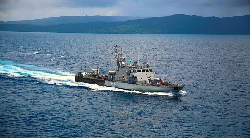 திருகோணமலை துறைமுகத்தை வந்தடைந்த இந்திய கடற்படையின் INS Batti Malv என்ற கப்பல்