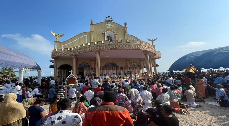 கச்சதீவு திருவிழாவுக்கு 12 இலட்சம் ரூபா செலவு - இரு மாதங்கள் கடந்து மாவட்ட செயலகம் பதில்