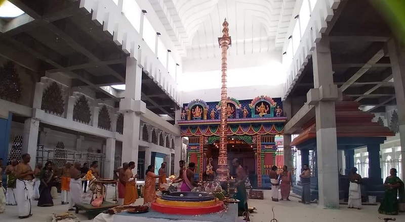 500 தூண்கள் 5 இராஜ கோபுரங்களுடன் அமைக்கப்படும் மிகப் பெரிய ஆலயம்