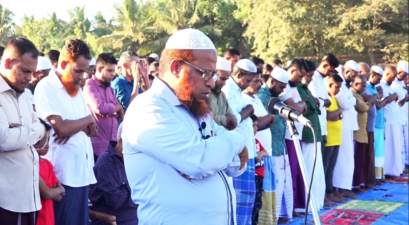 மட்டக்களப்பு ஓட்டமாவடியில் சிறப்பாக இடம்பெற்ற புனித ஹஜ் பெருநாள் நபி வழித்தொழுகை