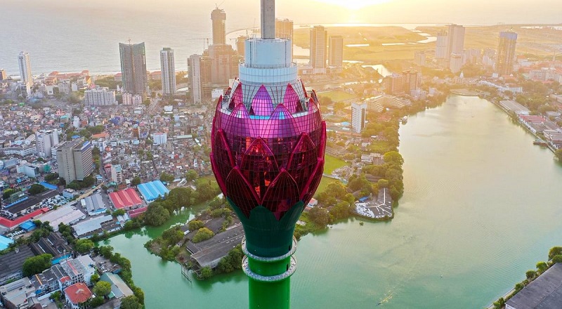 தாமரை கோபுரம் திறக்கப்பட்டதிலிருந்து இதுவரை சுமார் ஒரு மில்லியன் மக்கள் வருகை