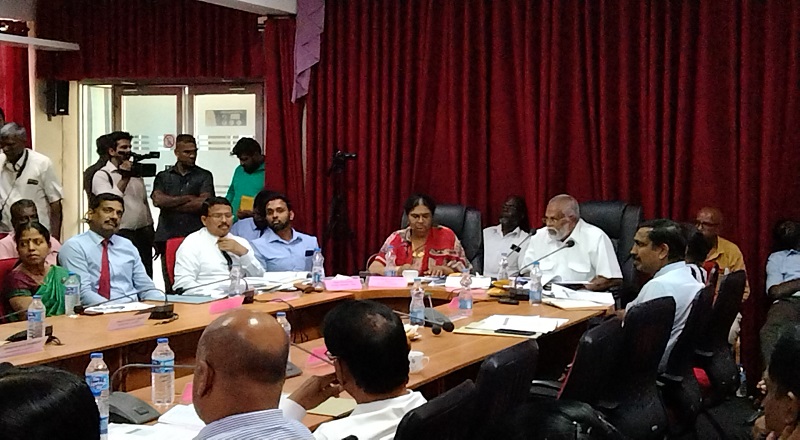 கிளிநொச்சி மாவட்ட ஒருங்கிணைப்புக் குழுக்கூட்டம்