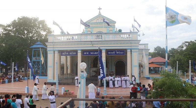 மருத மடு ஆலய திருவிழாவிற்கான வெஸ்பர் ஆரதனை இன்று