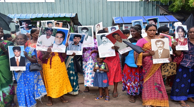 வலிந்து காணாமல் ஆக்கப்பட்டோர் தினத்தில் நீதி கோரி மன்னாரில் மாபெரும் கவனயீர்ப்பு போராட்டம்