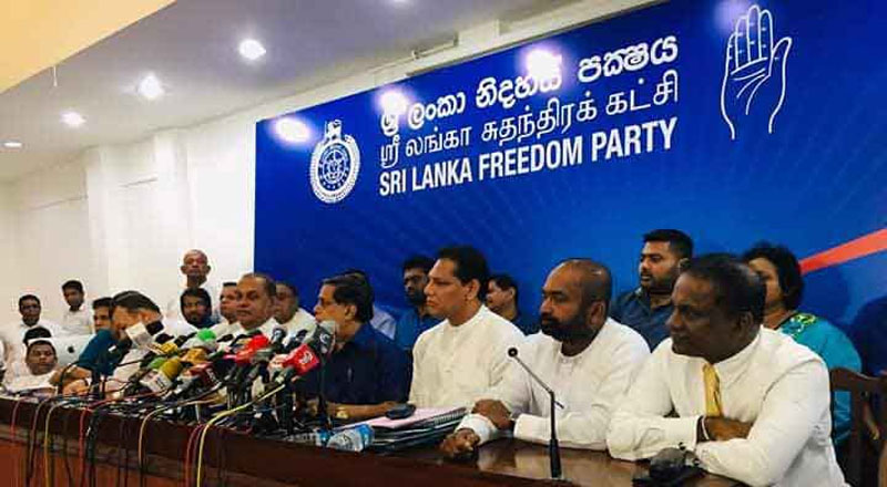 சுதந்திரக்  கட்சியில் கடும் பிளவு:  மே கூட்டத்தை 11 எம்.பி.க்கள் புறக்கணிப்பு..!