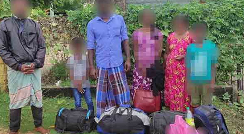 சட்டவிரோதமான முறையில் இந்தியா செல்வதற்கு முயன்ற 6  பேர் கைது!