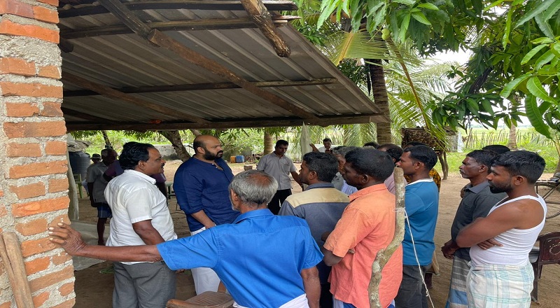 மதுரங்கேணிக்குள ஆதிவாசிகள் சமூகத்தினரின் பிரச்சனைகளை கேட்டறிந்த சாணக்கியன்