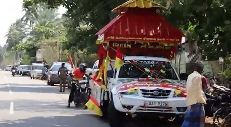 இனப்படுகொலைக்கு நீதி கோரி ஊர்திப் பவனி: ஆறாம் நாள் இன்று வரணியில் இருந்து ஆரம்பம்