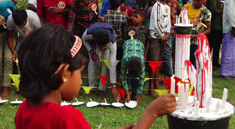 கிளிநொச்சியில் அனுஷ்ட்டிக்கப்பட்ட முள்ளிவாய்க்கால் நினைவேந்தல் நிகழ்வு!