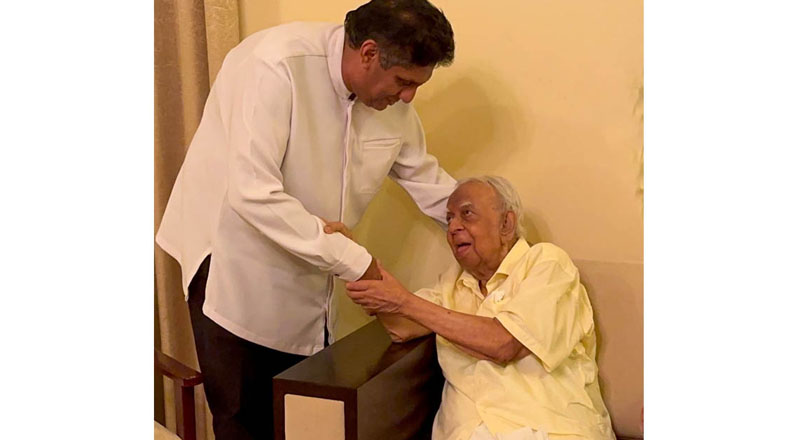 சம்பந்தனை சந்தித்தார் சஜித்: சமகால அரசியல் குறித்து பேச்சு