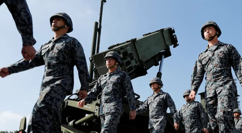 பாலிஸ்டிக் ஏவுகணை பாதுகாப்பு அமைப்பை உஷார் நிலையில் வைத்துள்ள ஜப்பான்!