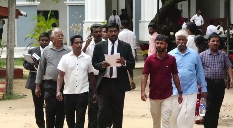 கைது செய்யப்பட்ட  மகளிர் அணி தலைவி மற்றும் உதயசிவம் ஆகியோருக்கு பிணை