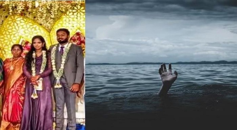 தேனிலவிற்காக இந்தோனேசியா சென்ற இந்திய புதுமண தம்பதி நீரில் மூழ்கி உயிரிழப்பு