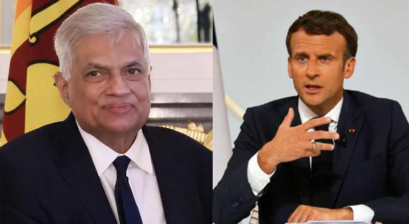 ஜனாதிபதி ரணில் விக்ரமசிங்விற்கு அழைப்பு விடுத்த பிரான்ஸ் ஜனாதிபதி!