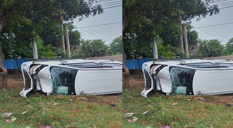 பரந்தன் பகுதிக்கு அண்மையில் விபத்து