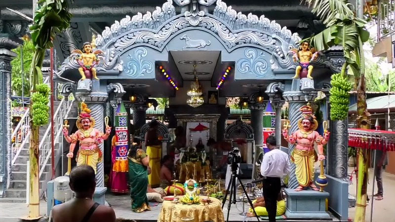 TCT வளாகத்தில் அமைந்துள்ள ஸ்ரீ உச்சி ஞான வைரவர் ஆலய சங்காபிஷேக நிகழ்வு!