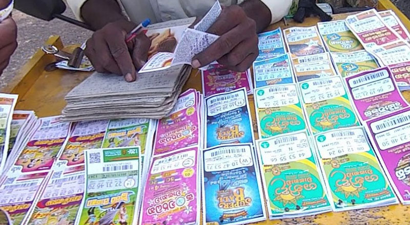 லொத்தர் சீட்டுகளின் விலை இன்று  முதல் 20 ரூபாவினால் அதிகரிப்பு