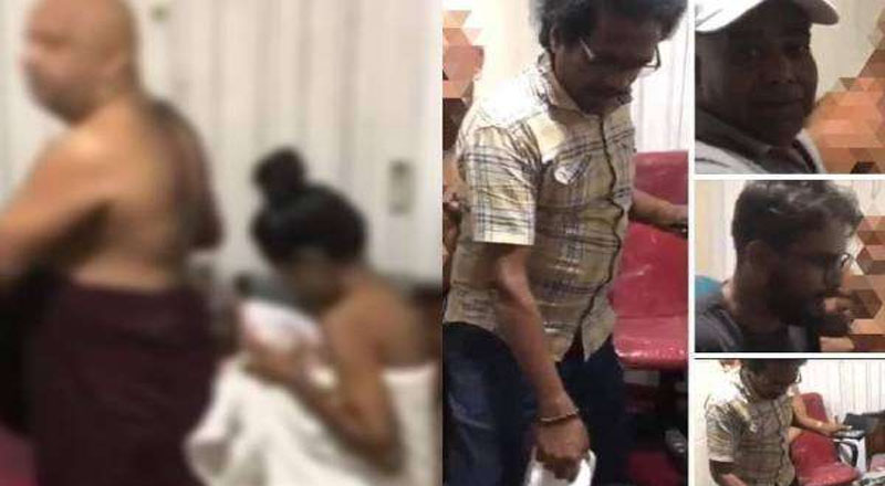 பிக்குவையும் , இரண்டு பெண்களையும் தாக்கிய சம்பவம்: 8 பேர் கைது