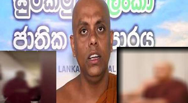 பிக்குவின் காணொளி திட்டமிடப்பட்டது: புலம்பெயர்ந்தவர்களின் சதி! ஆனந்த சாகர தேரர் குற்றச்சாட்டு