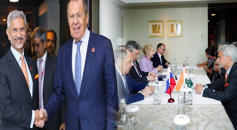 இந்திய மற்றும் ரஷ்ய வெளியுறவு அமைச்சர்கள் சந்திப்பு