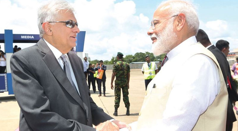 மோடியுடனான சந்திப்பை முடித்துக் கொண்டு நாடு திரும்பினார் ஜனாதிபதி!