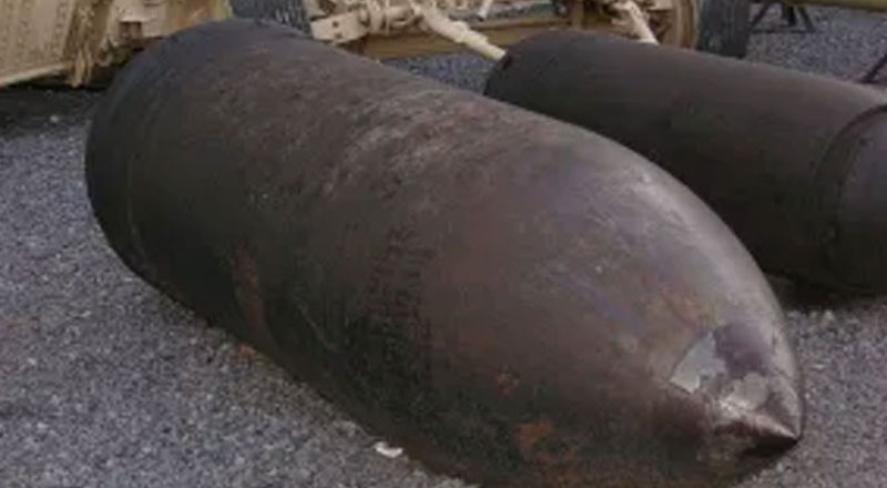 கொஸ்கம கலாசார நிலைய காணியில் பீரங்கி குண்டு மீட்பு