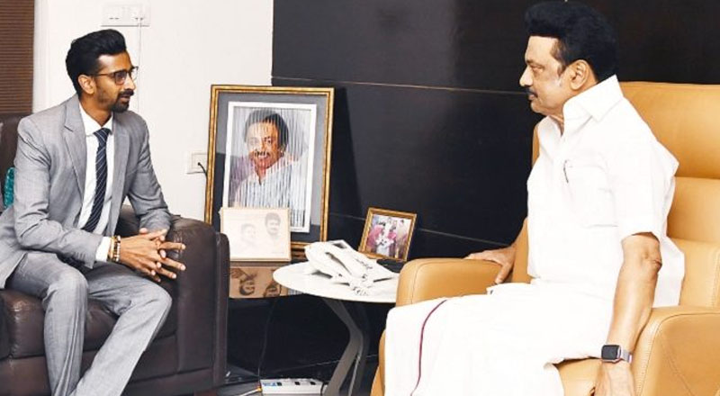 தமிழக முதலமைச்சர் ஸ்டாலினை சந்தித்த ஜீவன்!